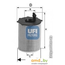 Масляный фильтр UFI 2514100