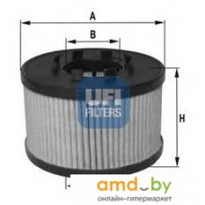 Масляный фильтр UFI 2501500