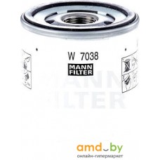 Масляный фильтр MANN-filter W7038