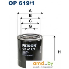 Масляный фильтр Filtron OP 619/1