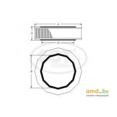 Воздушный фильтр SCT germany SB244
