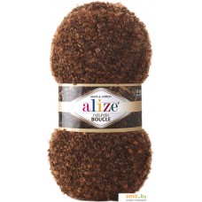 Пряжа для вязания Alize Naturale Boucle 6020 (200 м, коричневый)