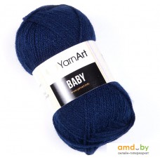 Пряжа для вязания Yarnart Baby 100% акрил 583 50 г (150 м, синий)