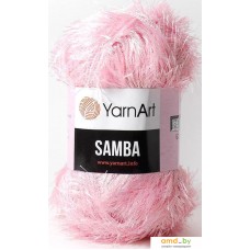 Пряжа для вязания Yarnart Samba 100% полиэстер 2008 100 г (150 м, розовый)