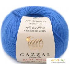 Пряжа для вязания Gazzal Baby Wool Xl 830 (васильковый)