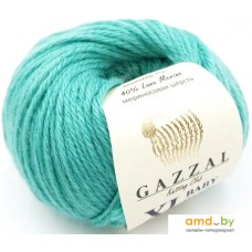 Пряжа для вязания Gazzal Baby Wool Xl 832 (бирюзовый)