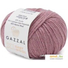 Пряжа для вязания Gazzal Baby Wool Xl 843 (сухая роза)