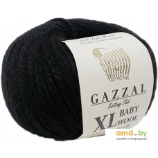 Пряжа для вязания Gazzal Baby Wool Xl 803 (черный)