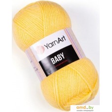 Пряжа для вязания Yarnart Baby 100% акрил 315 50 г (150 м, нежно-желтый)