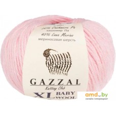 Пряжа для вязания Gazzal Baby Wool Xl 836 (нежно-розовый)