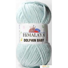 Пряжа для вязания Himalaya Dolphin Baby 80347 (пыльная мята)