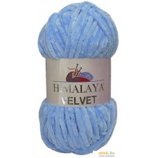 Пряжа для вязания Himalaya Velvet 90006 (нежно-голубой)