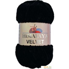 Пряжа для вязания Himalaya Velvet 90011 (черный)