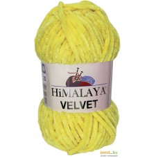 Пряжа для вязания Himalaya Velvet 90013 (желтый)