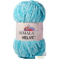 Пряжа для вязания Himalaya Velvet 90035 (бирюзовый)