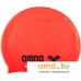 Шапочка для плавания ARENA Classic Silicone Cap 91662 40 (fluo red/black). Фото №1