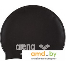 Шапочка для плавания ARENA Classic Silicone Cap 91662 55 (black/silver)