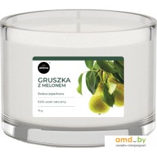 Свеча Aroma Home Scented Candle Pear And Melon Ароматическая 115 г