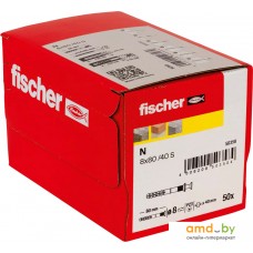 Дюбель-гвоздь Fischer N 8 x 80/40 S 50358 (50 шт)