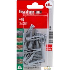 Дюбель универсальный Fischer FU 6 x 35 K NV 45461 (20 шт)