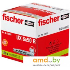 Дюбель универсальный Fischer UX 6 x 50 R 72095 (100 шт)