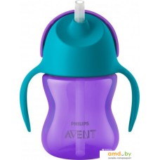 Поильник Philips Avent SCF796/02 (200 мл, фиолетовый/бирюзовый)