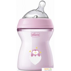 Бутылочка для кормления Chicco Nursery Natural Feeling 00081323100000 (250 мл, розовый)