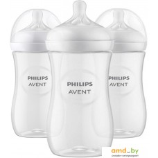 Бутылочка для кормления Philips Avent Natural Response SCS100/02 (3 шт., 260 мл)