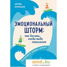 Книга издательства Питер. Эмоциональный шторм: что делать, когда тебя накрывает (Барышев А.Н.)