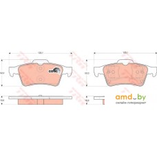 Тормозные колодки TRW GDB1469