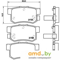 Brembo P28022