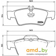 Brembo P50052