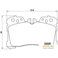 Brembo P83075