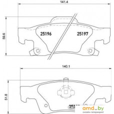 Brembo P37016