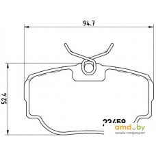 Brembo P44009