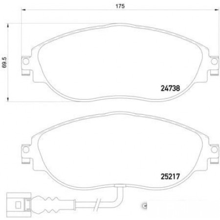 

Brembo P85131, P85131