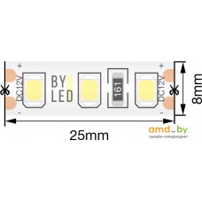 Светодиодная лента Byled BLS2835-120-12-9.6-NW-65