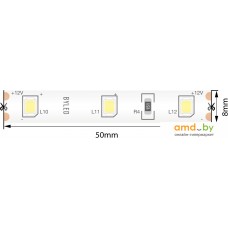 Светодиодная лента Byled BLS2835-60-12-4.8-NW-65