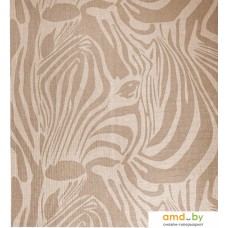 Придверный коврик Вилина Противоскользящий Элемент 65x150 7176-Zebra_Brown (коричневый)