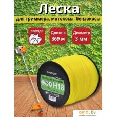 Леска для триммера Skiper H18 (желтый)