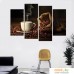 Модульная картина Mio Tesoro Coffee C0010838A. Фото №3