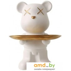 Статуэтка Merry Bear Home Decor Violent Bear Черное и белое 30001208