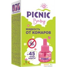 Жидкость для фумигатора Picnic Baby детский. 45 ночей