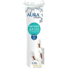 Ватные диски Aura Classic 120 шт