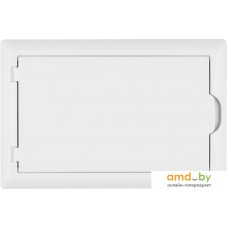 Бокс пластиковый Elektro-Plast Eco Box 1x12M, N/PE 2x 6x16+3x10mm2, белая пласт. дверь, белый RAL9003, 198x298x96mm, IP40