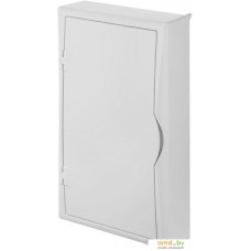 Бокс пластиковый Elektro-Plast Eco Box мультимед, TS35+2x МП перф.118x270mm, белая пласт. дверь, белый RAL9003, 560x354x107mm, IP40