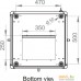 Шкаф телекоммуникационный Lande DYNAmic Basic LN-DB26U6060-BL-F 19