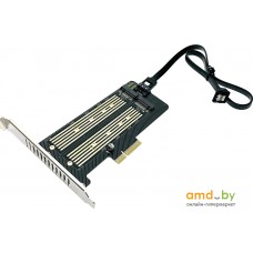 Адаптер для подключения M.2 накопителей Espada PCIe2M2