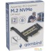Адаптер для подключения M.2 накопителей Gembird MF-PCIE-NVME. Фото №3