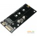 Адаптер для подключения M.2 накопителей Cablexpert EE18-M2S3PCB-02. Фото №1